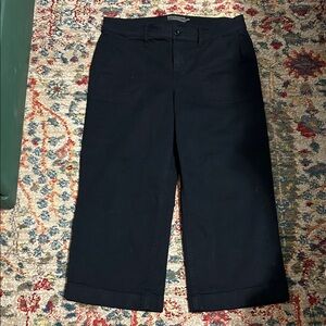 Torrid Women’s Cropped Wide Leg Black Pants